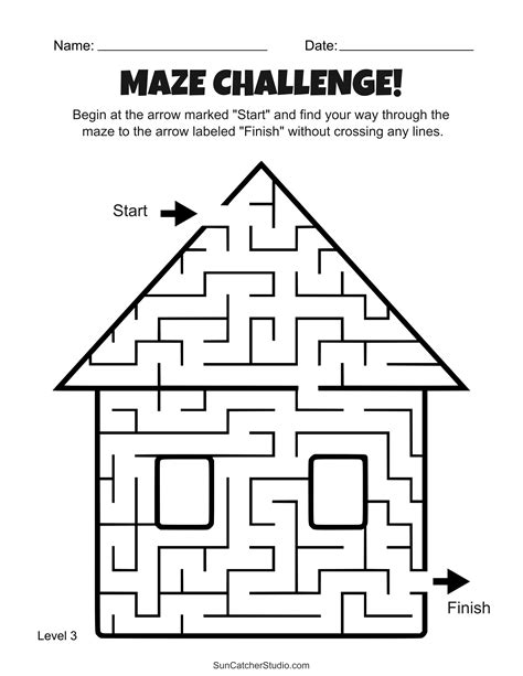 Maze Worksheet Printable