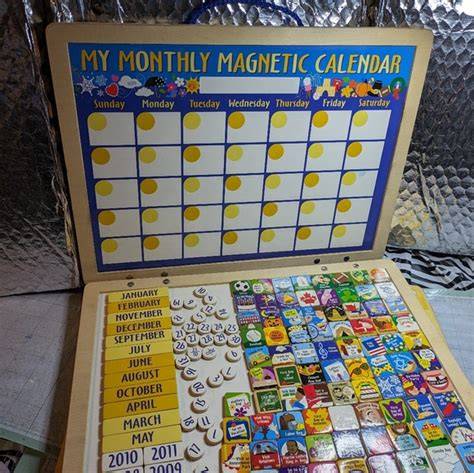 Melissa Doug Magnetic Calendar