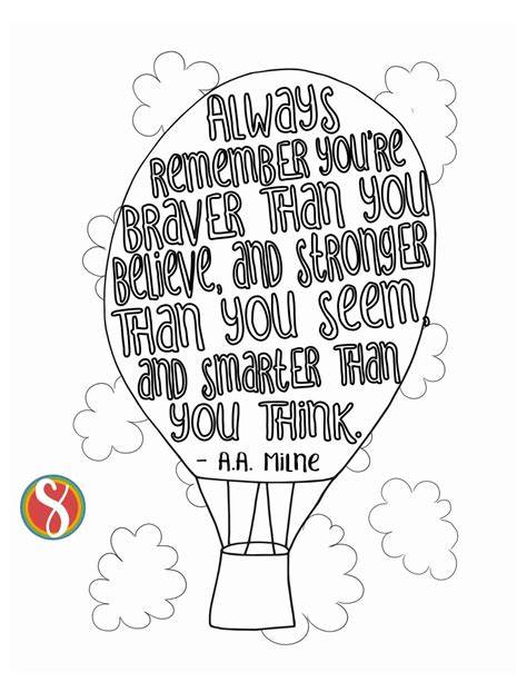 Mental Health Coloring Pages Pdf