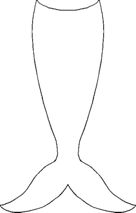 Mermaid Tail Template Printable
