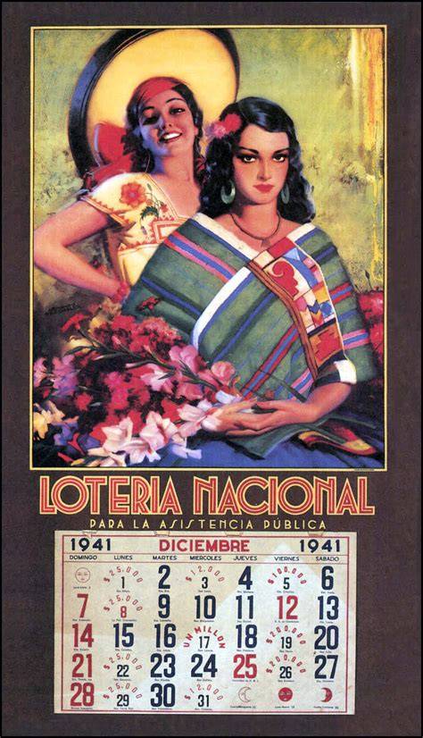 Mexican Calendar Art