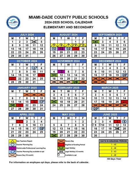 Miami Dade Public School Calendar