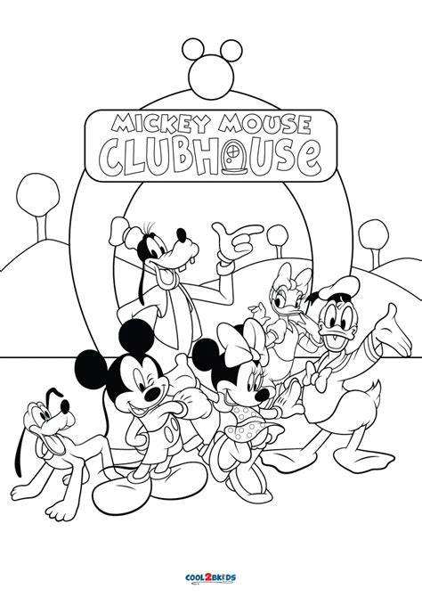 Mickey Mouse Clubhouse Coloring