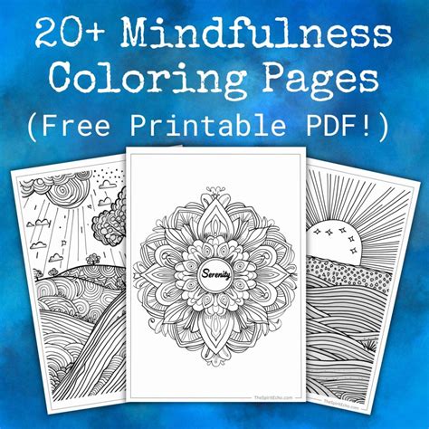 Mindfulness Color Book