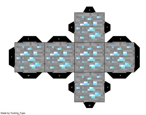 Minecraft Printable Cubes