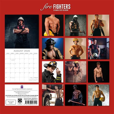 fireman calendar pictures