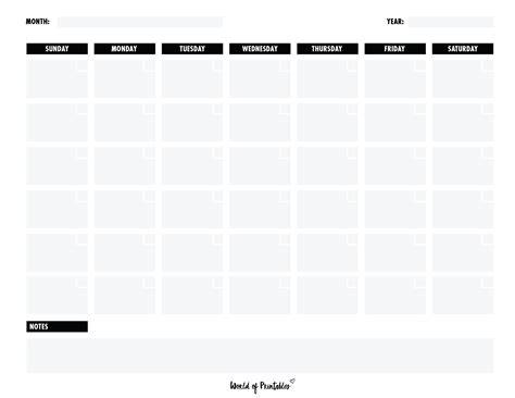 calendar 2018 printables