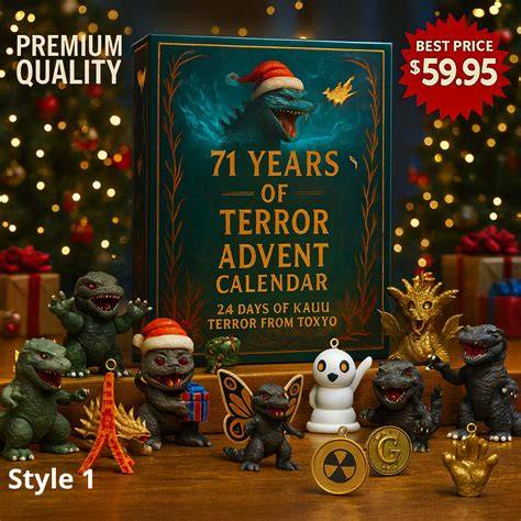 godzilla advent calendar