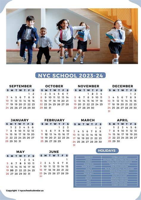 nyc school calendar