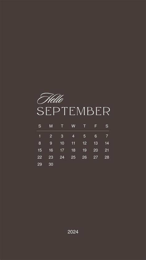 september 2024 calendar