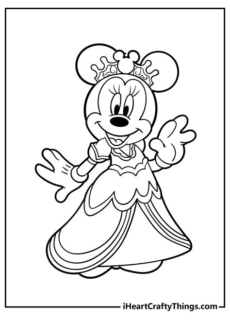Minnie Coloring Pages