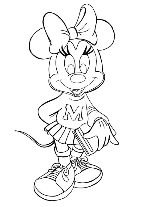 Minnie Mouse Coloring Book Printable