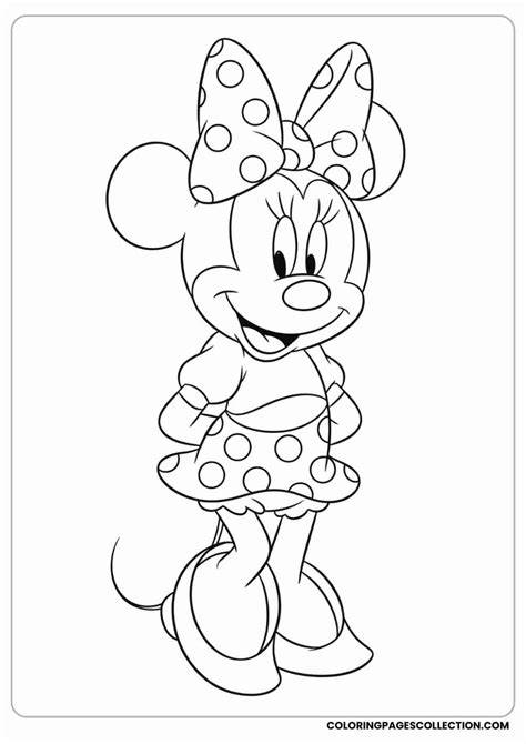 Minnie Mouse Coloring Images
