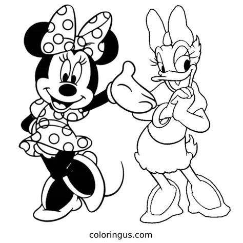 Minnie Mouse Pictures To Colour