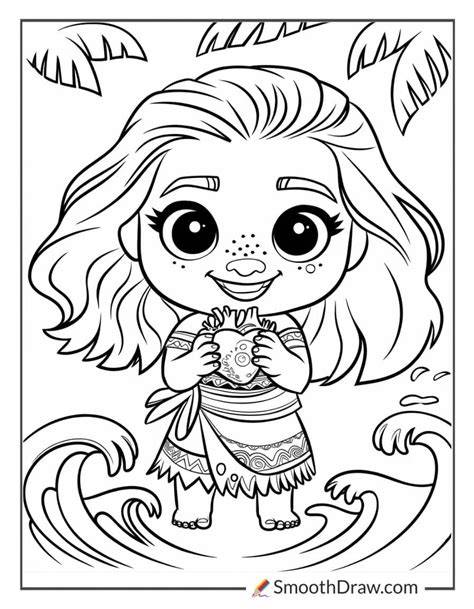 Moana Pictures To Color