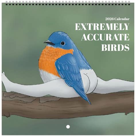 bird calendar funny