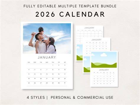 calendar with pictures