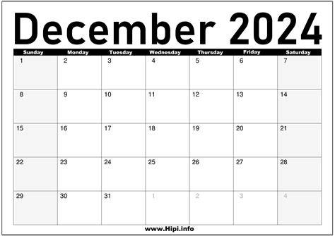 december 2024 calendar printable pdf