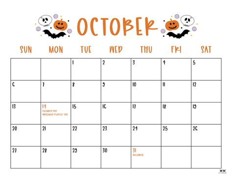 october 2024 calendar