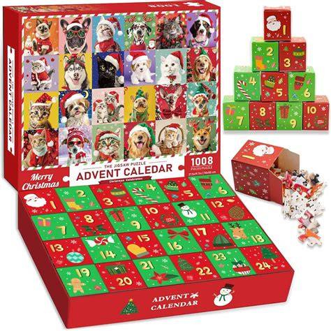 advent calendar with dogs