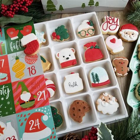 advent cookie calendar