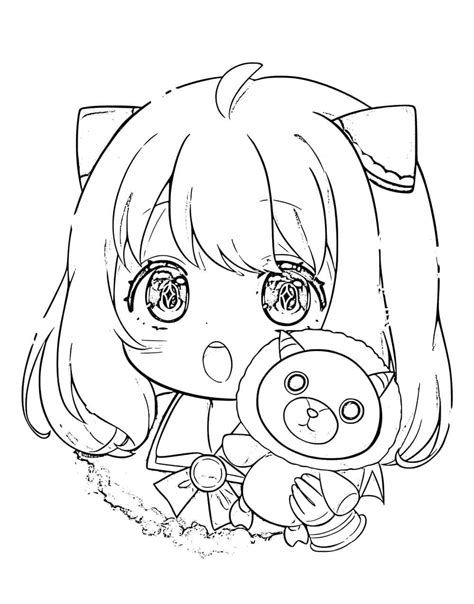 anime characters coloring pages