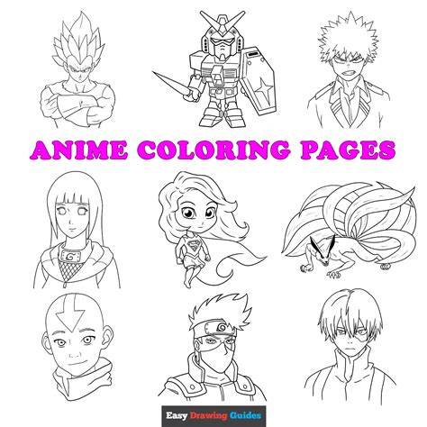 coloring anime characters