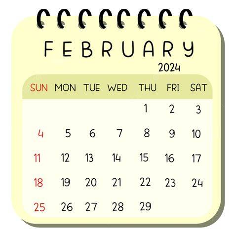 february 2024 calendar