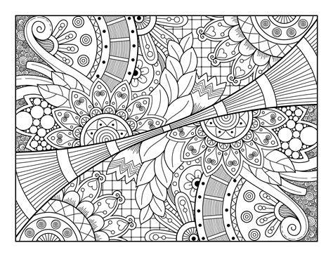 intricate coloring designs