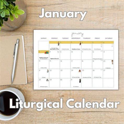 liturgical calendar seasons