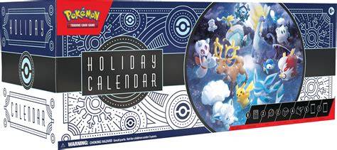pokemon holiday calendar