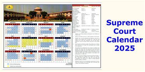 superior court calendar