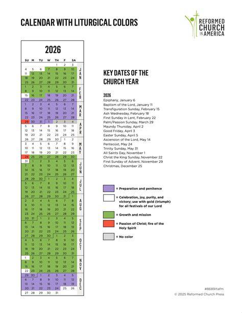 liturgical calendar colors