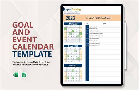 pages calendar template