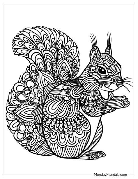 animal mandala coloring sheets