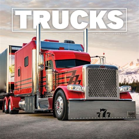 nude trucker calender