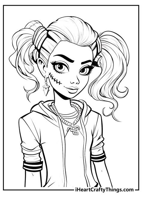 Monster High Coloring Printables