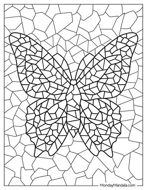 Mosaic Art Coloring Pages