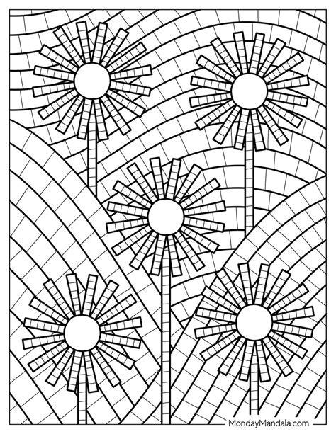 Mosaic Drawings To Color