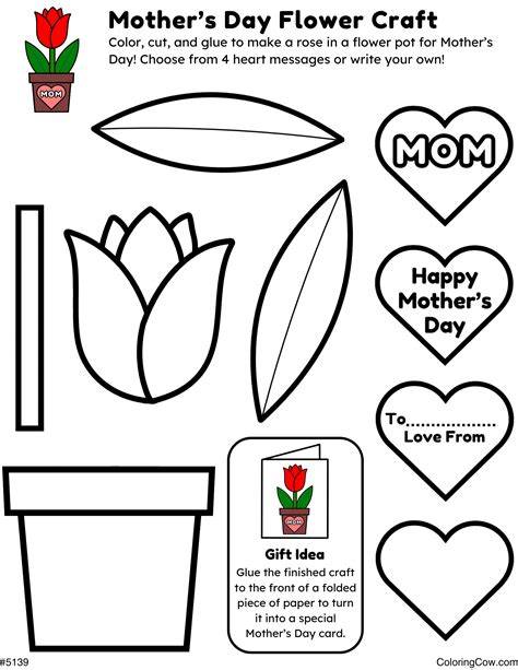 Mothers Day Crafts Printable
