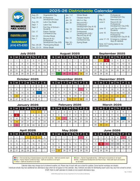 Mps 24 25 Calendar