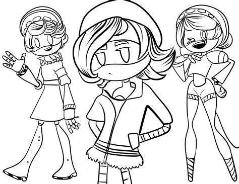 Murder Drones Coloring Pages Printable