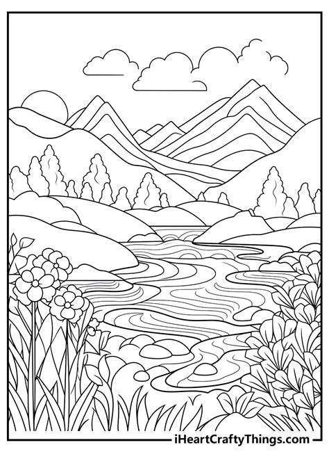 Nature Coloring Page