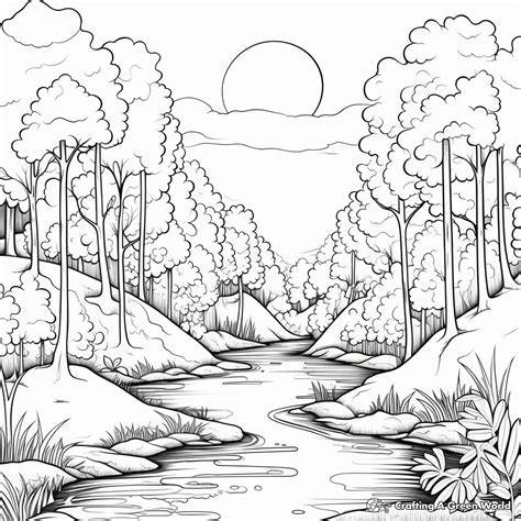 Nature Colouring Book
