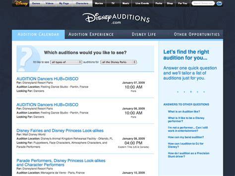 Net Video Calendar Auditions