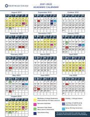 Nightingale College Calendar 2025