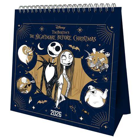 Nightmare Before Christmas Desk Calendar