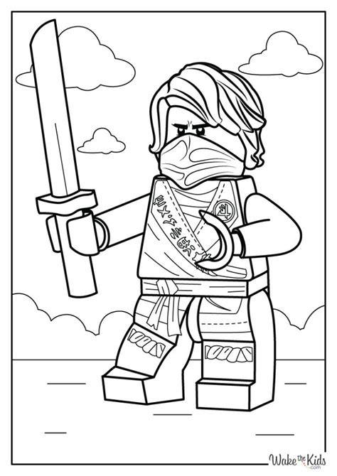 Ninjago Coloring Pages Free Printable