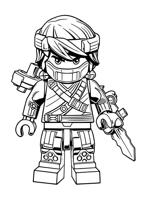 Ninjago Coloring Pages Printable