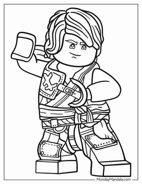 Ninjago Printable Colouring Pages